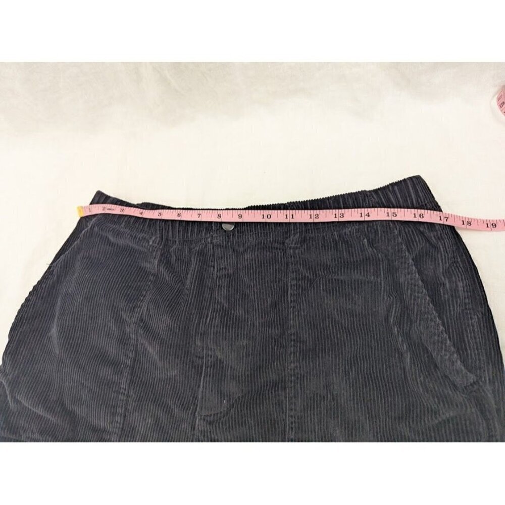 Ccs Men's Size Large Black Corduroy Shorts, 8" Inseam 3 Pockets 100% Cotton E10 — image 7 of 8